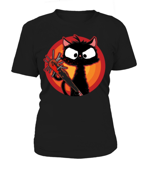 Halloween Retro Cat Vintage Cat Women's T-Shirt