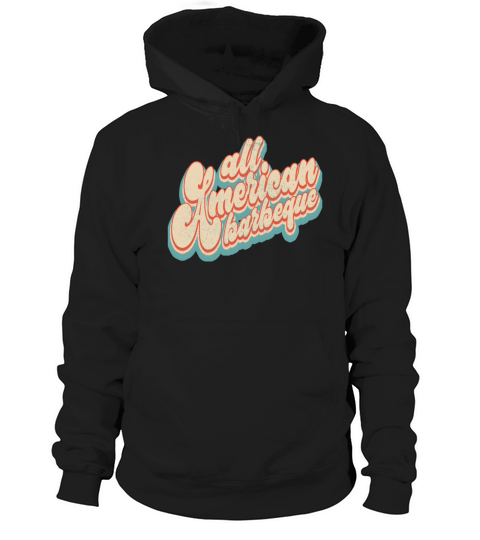 Vintage Classic All American Barbeque Patriotic 4t Hoodie Unisex