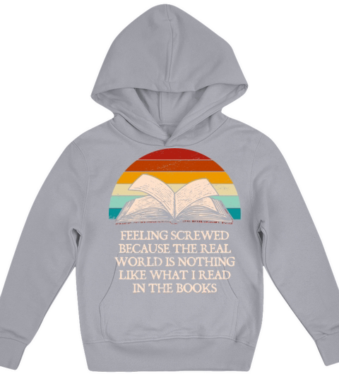 Feeling Screwed Because Funny Book Lover Humor Boo Kids Hoodie