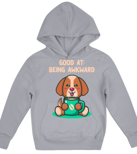Good at Being Awkward Introvert Nerd Antisocial We Kids Hoodie