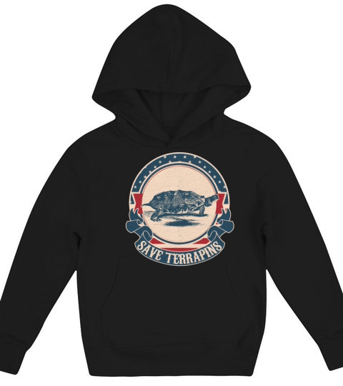 Save terrapins vintage Kids Hoodie