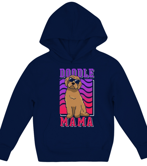 Womens Doodle Mama Labradoodle Goldendoodle Kids Hoodie