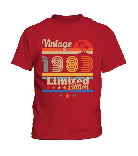 1983 Vintage Born in 1983 Gift Kids T-Shirt