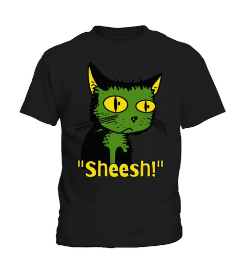 sheesh boredom vintage cartoon cat Kids T-Shirt