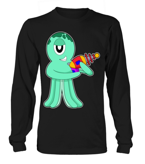 Octopus Alien Long sleeved Unisex
