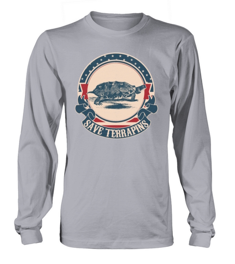 Save terrapins vintage Long sleeved Unisex