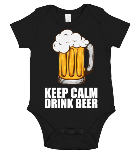 Beer for men Drinker Gift Short Sleeve Baby One-Piece