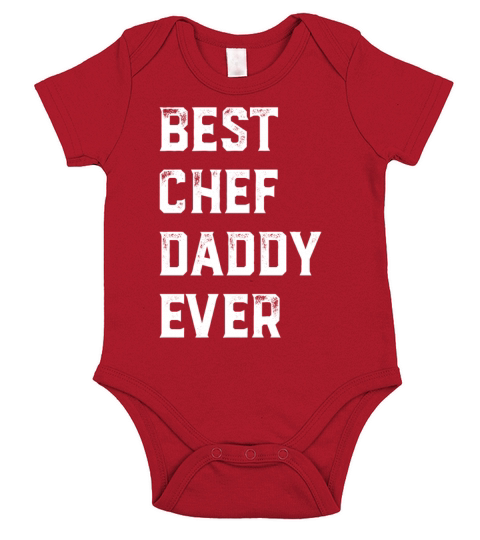 Best Chef Daddy Ever Chef Cook Daddy Kitchen Food Short Sleeve Baby One-Piece