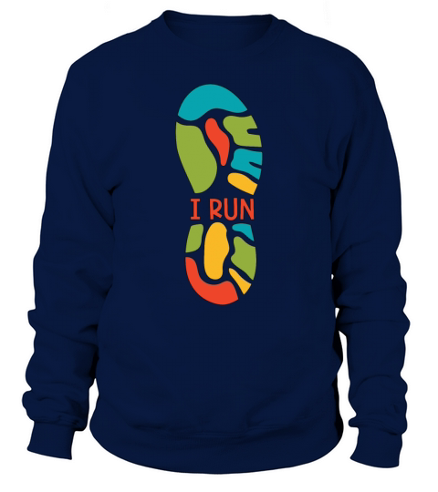 Cross Country Running I Run Long Track Athletic Sweatshirt Unisex