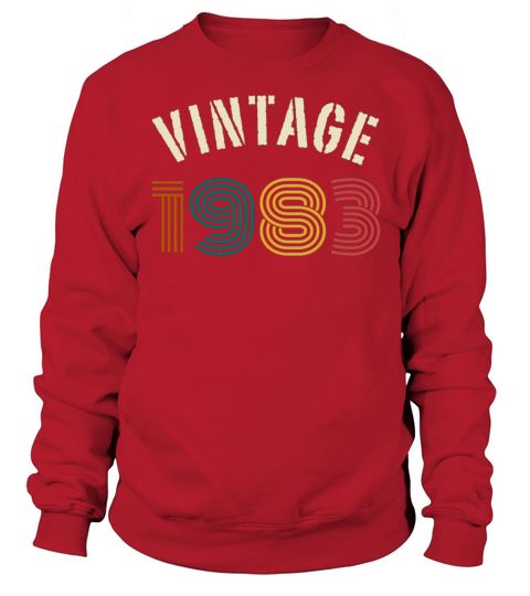 Vintage 1983 40th Birthday Sweatshirt Unisex