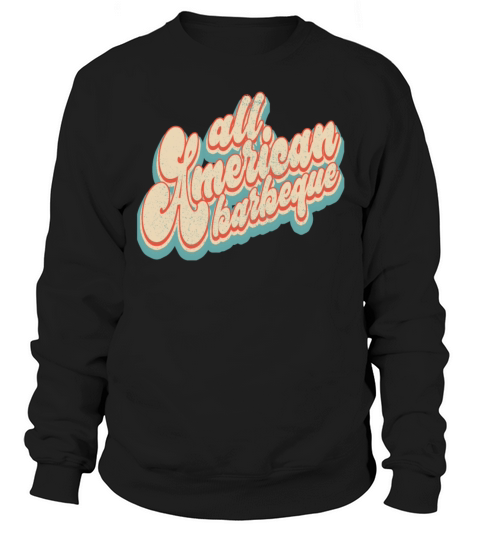 Vintage Classic All American Barbeque Patriotic 4t Sweatshirt Unisex