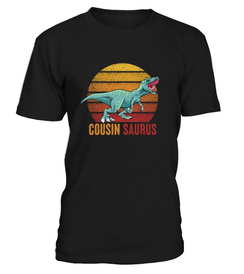 Cousin Saurus Retro Vintage T-Shirt Unisex