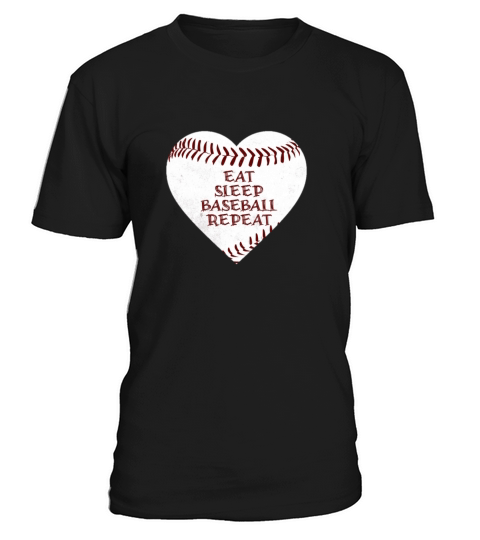Eat Sleep Baseball Repeat T-Shirt Unisex