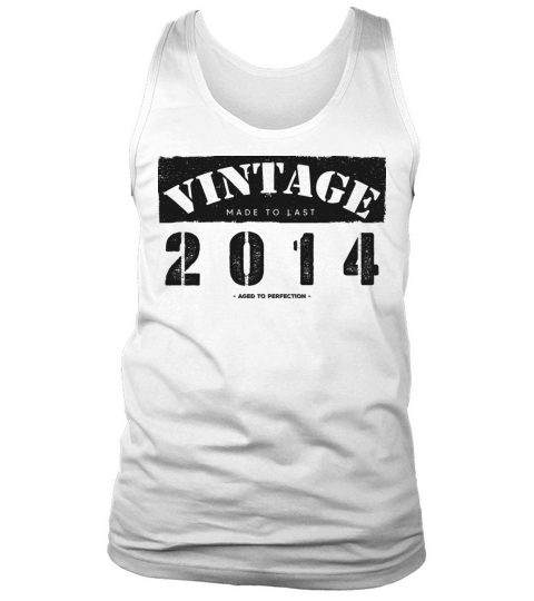 Vintage Classic 2014 9th Birthday - 9 Years Old Tank Top Unisex