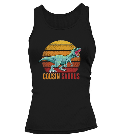 Cousin Saurus Retro Vintage Tank top Woman