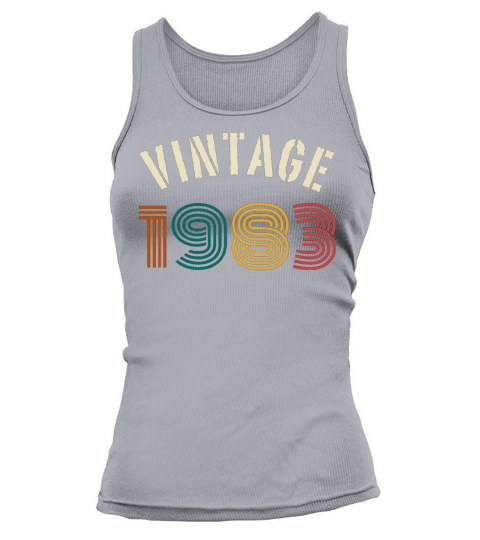 Vintage 1983 40th Birthday Tank top Woman