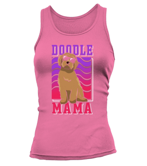 Womens Doodle Mama Labradoodle Goldendoodle Tank top Woman