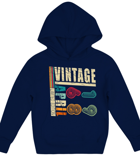 April 1968 Vintage Kids Hoodie
