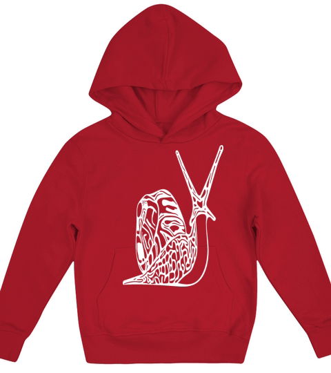 Vintage Cute Snail Kids Hoodie
