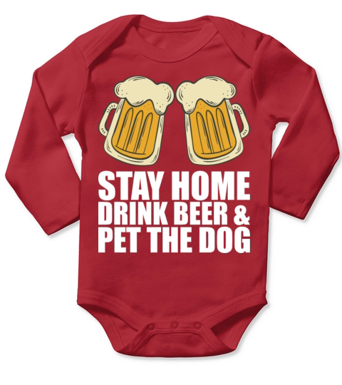 Drink Beer Beer Drinking Long Sleeve Baby One-Piece