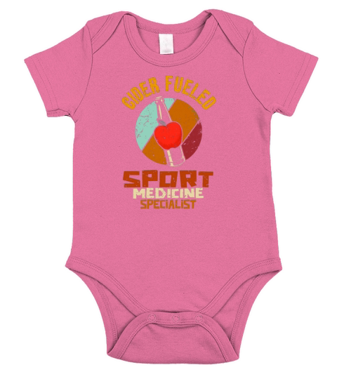 Cider Fueled Sport Medicine Short Sleeve Baby One-Piece