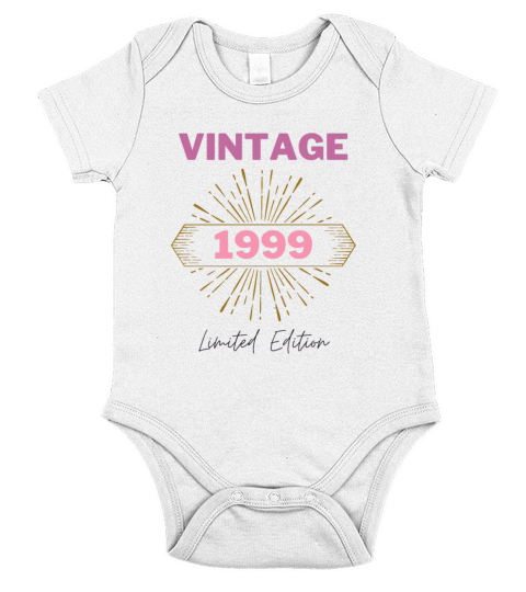vintage 1999 limited edition Short Sleeve Baby One-Piece