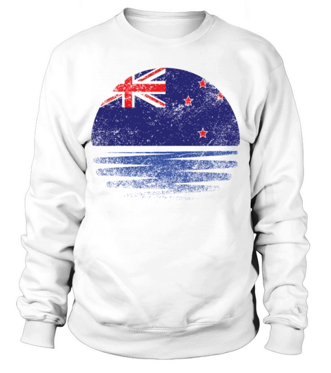 Vintage New Zealand Sunset Sweatshirt Unisex