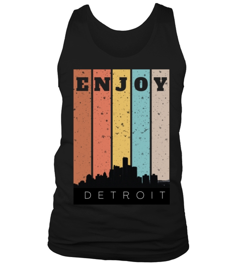 ENJOY DETROIT 2 Tank Top Unisex