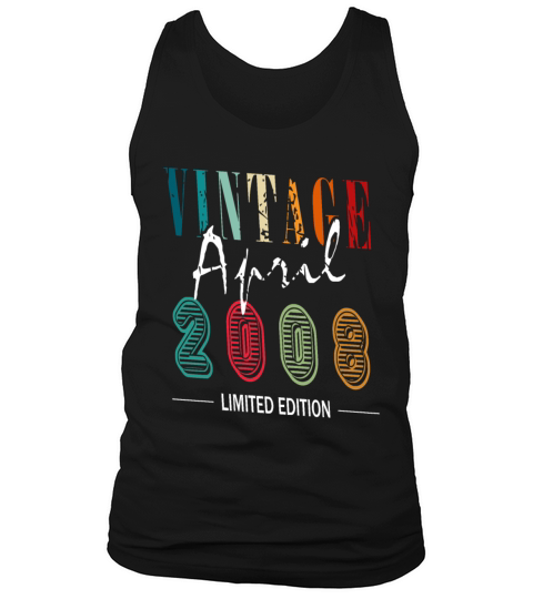 Legend since 2008 April 15 years of perfection Tank Top Unisex