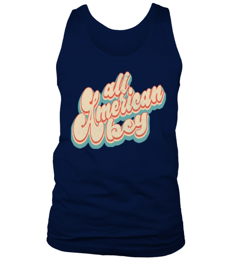 Vintage Classic All American Boy Patriotic 4th of Tank Top Unisex