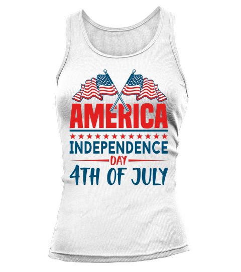 America Independence Day 4th Of July Tank top Woman