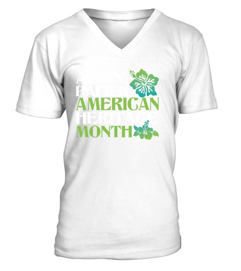 Asian Pacific American Heritage Month V-Neck T-shirt