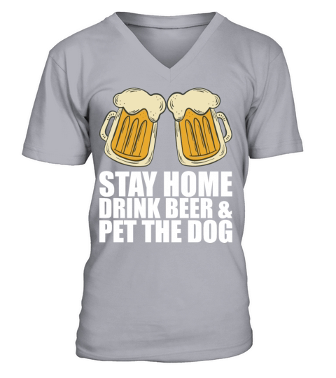 Drink Beer Beer Drinking V-Neck T-shirt
