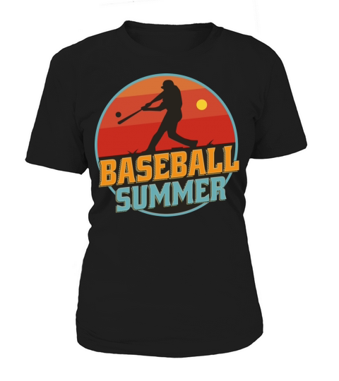 Baseball Summer Vintage Style Women's T-Shirt