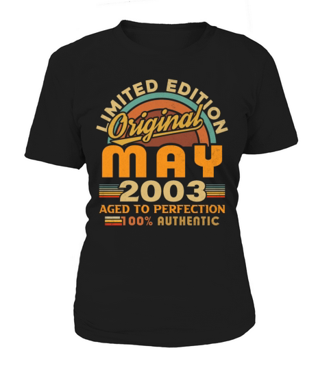 May 2003 Vintage Birthday Gift Women's T-Shirt