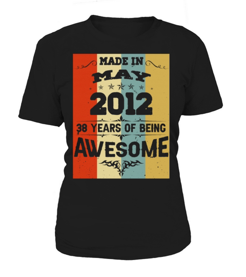 May 2012 Vintage Birthday Present Women's T-Shirt