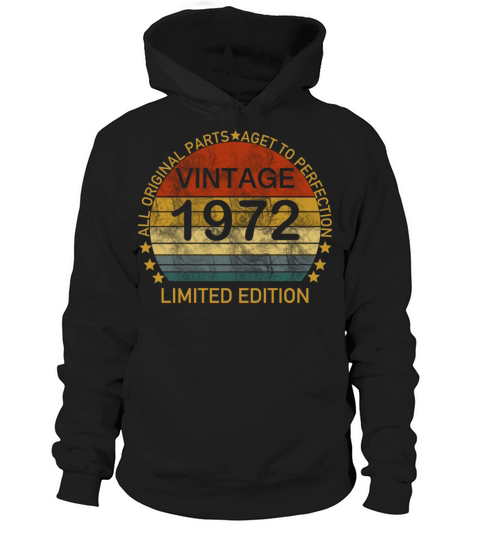 Vintage 1972 Hoodie Unisex