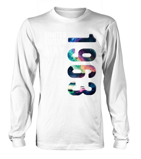 Limited Edition 1963 May Birthday Polar Lights Long sleeved Unisex