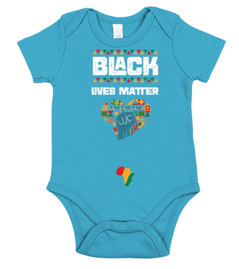Black Lives Matter Short Sleeve Baby One-Piece