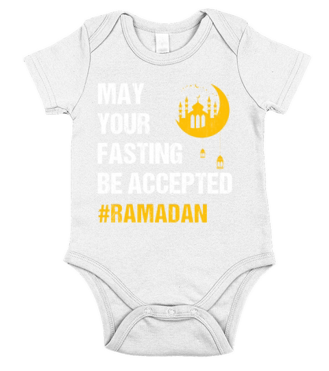 May Your Fasting Be Accepted - Ramadan Month Short Sleeve Baby One-Piece