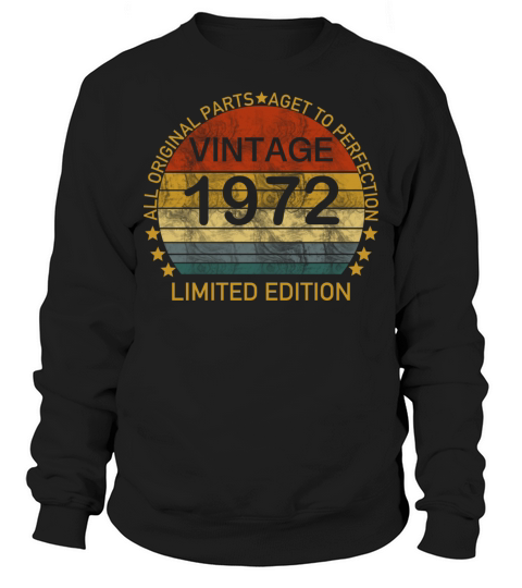 Vintage 1972 Sweatshirt Unisex