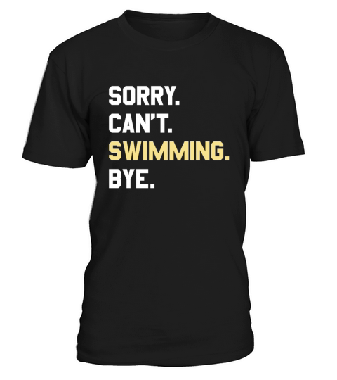 Funny Swimming Gift for Men Women Boys or Girls T-Shirt Unisex