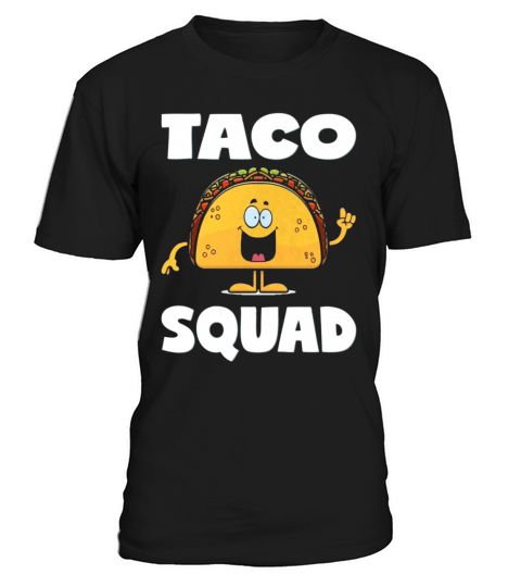 Taco Squad Vintage Funny Parties Tacos Love T-Shirt Unisex