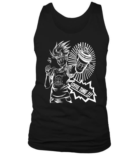 Coffee Heroes for Coffee and Anime Lovers Tank Top Unisex