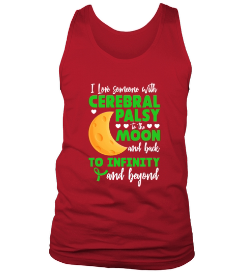 I Love Someone With Cerebral Palsy Tank Top Unisex
