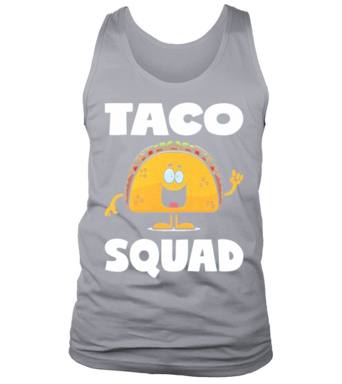 Taco Squad Vintage Funny Parties Tacos Love Tank Top Unisex