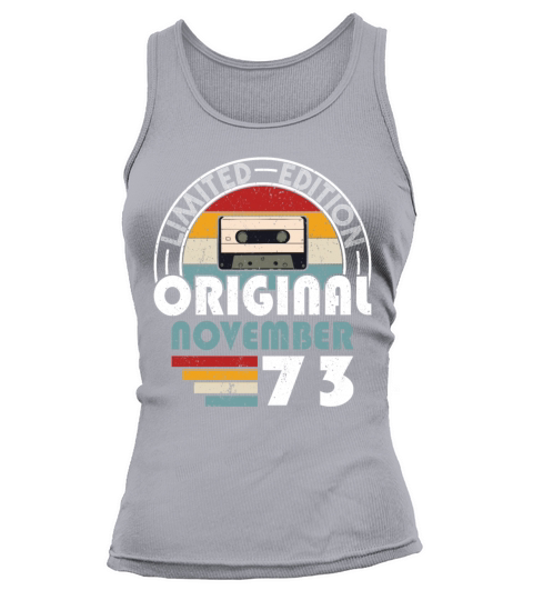 50th birthday november 1973 original 1973 Tank top Woman