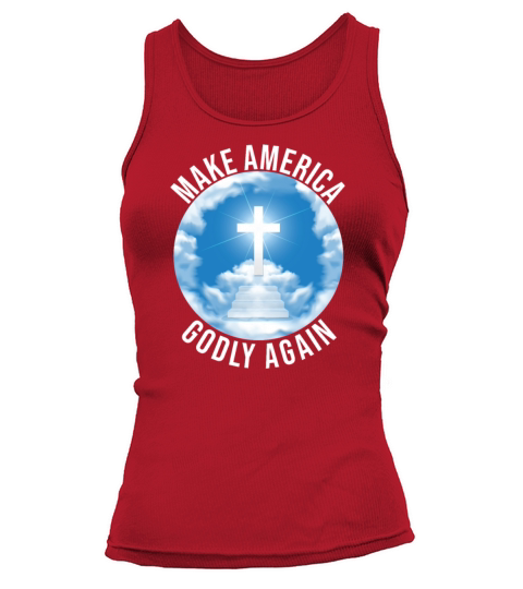 Make America Godly Again Christianity Symbol Tank top Woman