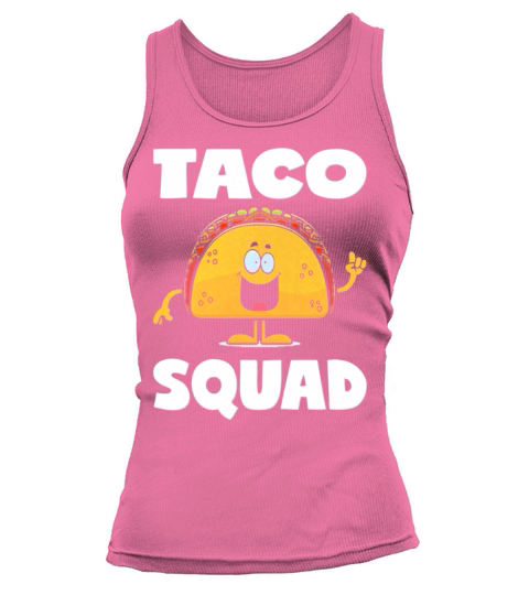 Taco Squad Vintage Funny Parties Tacos Love Tank top Woman