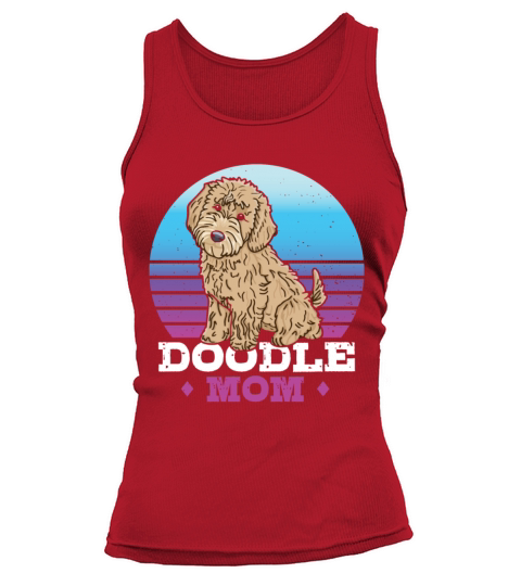 Womens Doodle Mom Labradoodle Goldendoodle Tank top Woman